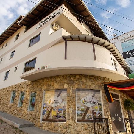 Hotel Vila Germanica Блуменау Экстерьер фото